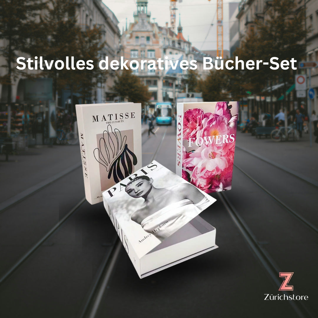 Stilvolles dekoratives Bücher-Set