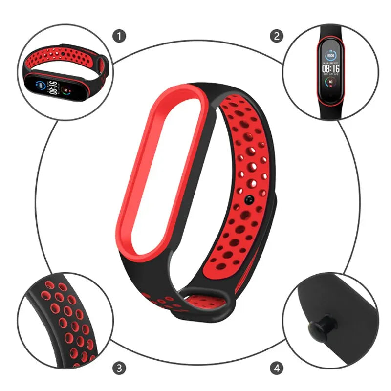 FlexiFit Mi Band Sport Strap